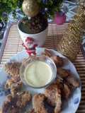Nuggets de pavita con salsa de huacatay