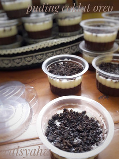 Foto resep Puding coklat oreo
