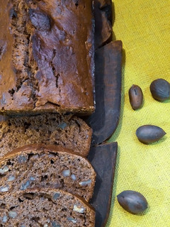 Una foto de Pan de banana y nueces