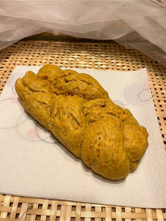 Une photo de Brioche nattée à la patate douce