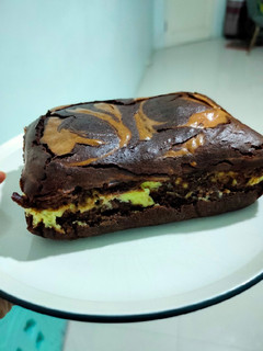 Foto resep Cheese cake brownies keto
