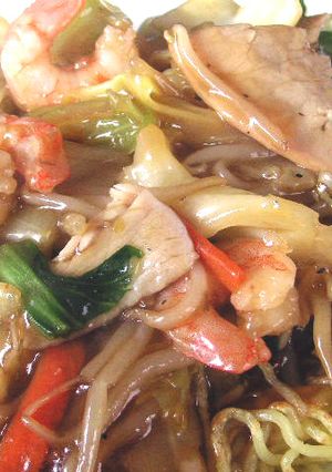 A picture of Delicious Ankake Yakisoba Anyone Can Make.