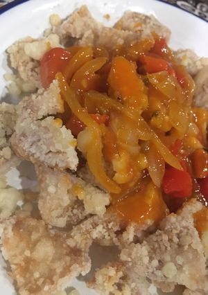 Foto resep Ayam fillet asam manis