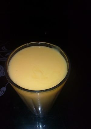 A picture of Mango lassi.