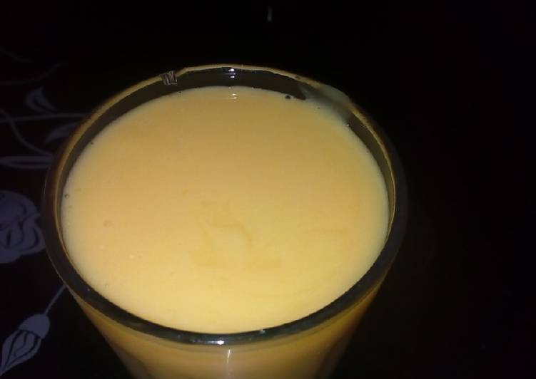 Simple Way to Make Speedy Mango lassi