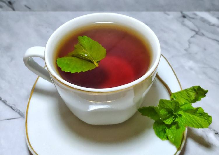 Resep Mint Tea (Teh Daun Mint), Enak