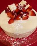 Tarta mousse de chocolate blanco