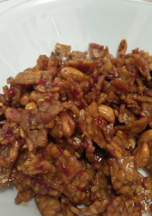 Foto resep Tempe Kering dan Kacang