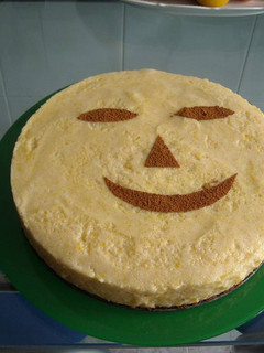 Una foto de Tarta de Halloween. "Recetas de calabaza"