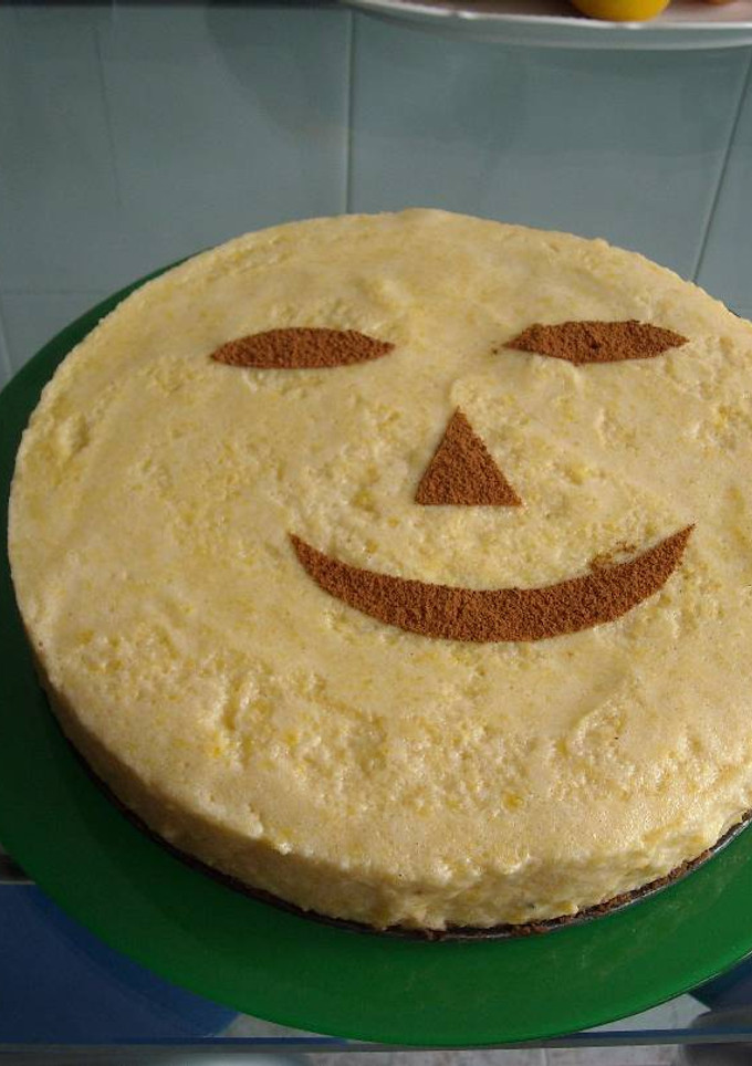 Una foto de Tarta de Halloween. "Recetas de calabaza"