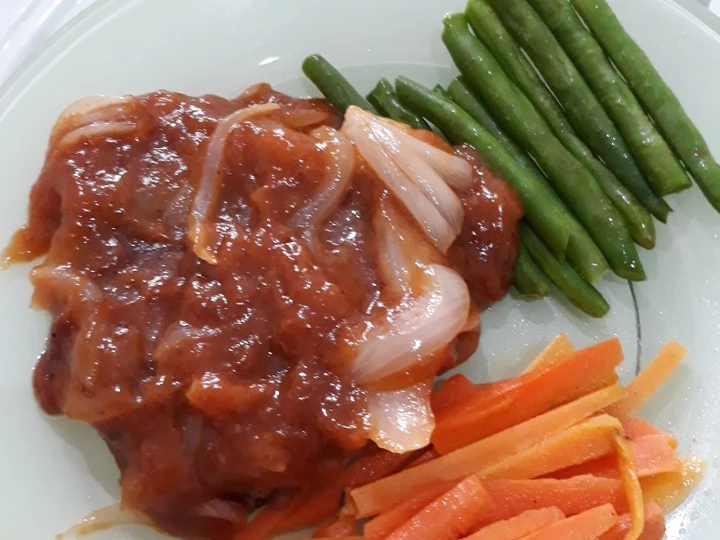 Langkah Gampang Menyiapkan Resep Steak Wagyu Tenderloin Barbeque Praktis yang Lezat Anti Ribet, Mantap Sekali