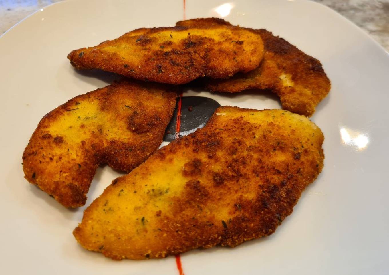 Escalopines de pollo