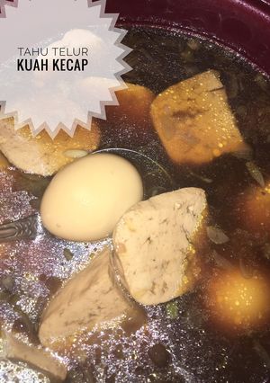 Foto resep Tahu telur kuah kecap