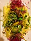 Ensalada multicolor con anchoas