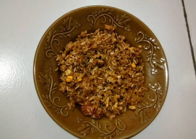 Nasi Goreng Bumbu Saos Tiram