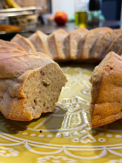 Una foto de Banana bread fácil