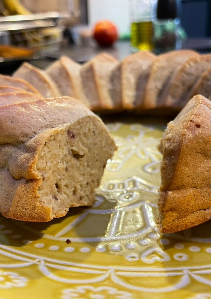 Una foto de Banana bread fácil