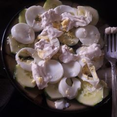 A picture of Cucumber salad.