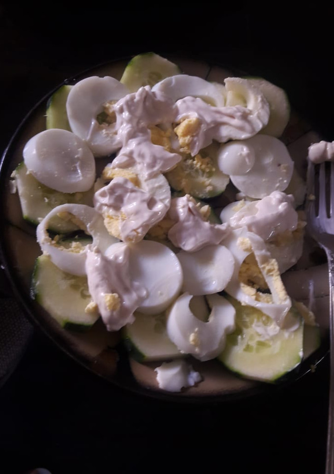 A picture of Cucumber salad.