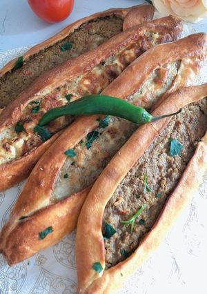A picture of Turkish stuff bread🍞.