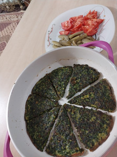 عکسی از دستور کوکو سبزی 🍴
