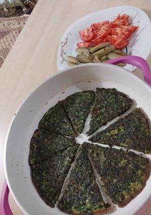 عکسی از دستور کوکو سبزی 🍴
