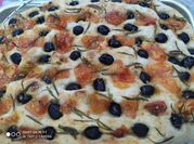 A picture of sourdough focaccia