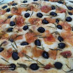 A picture of Sour dough focaccia.