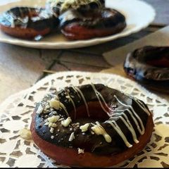 A picture of Eggless Doughnut.