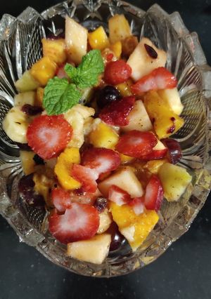 A picture of Mixed Fruit Chaat 😋.