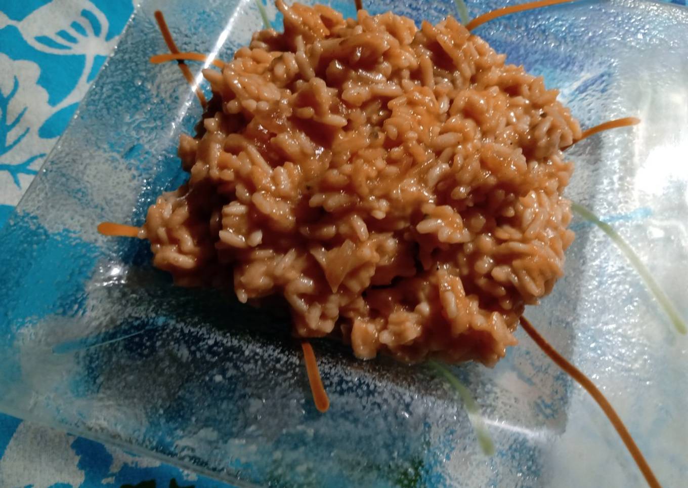 Risotto de remolacha y más