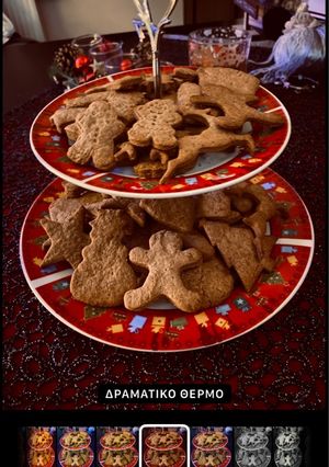 Φωτογραφία της συνταγής Υπέροχα gingerbread cookies για τα Χριστούγεννα🎄