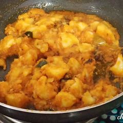 A picture of Without Onion & Garlic Tasty Potato Curry.