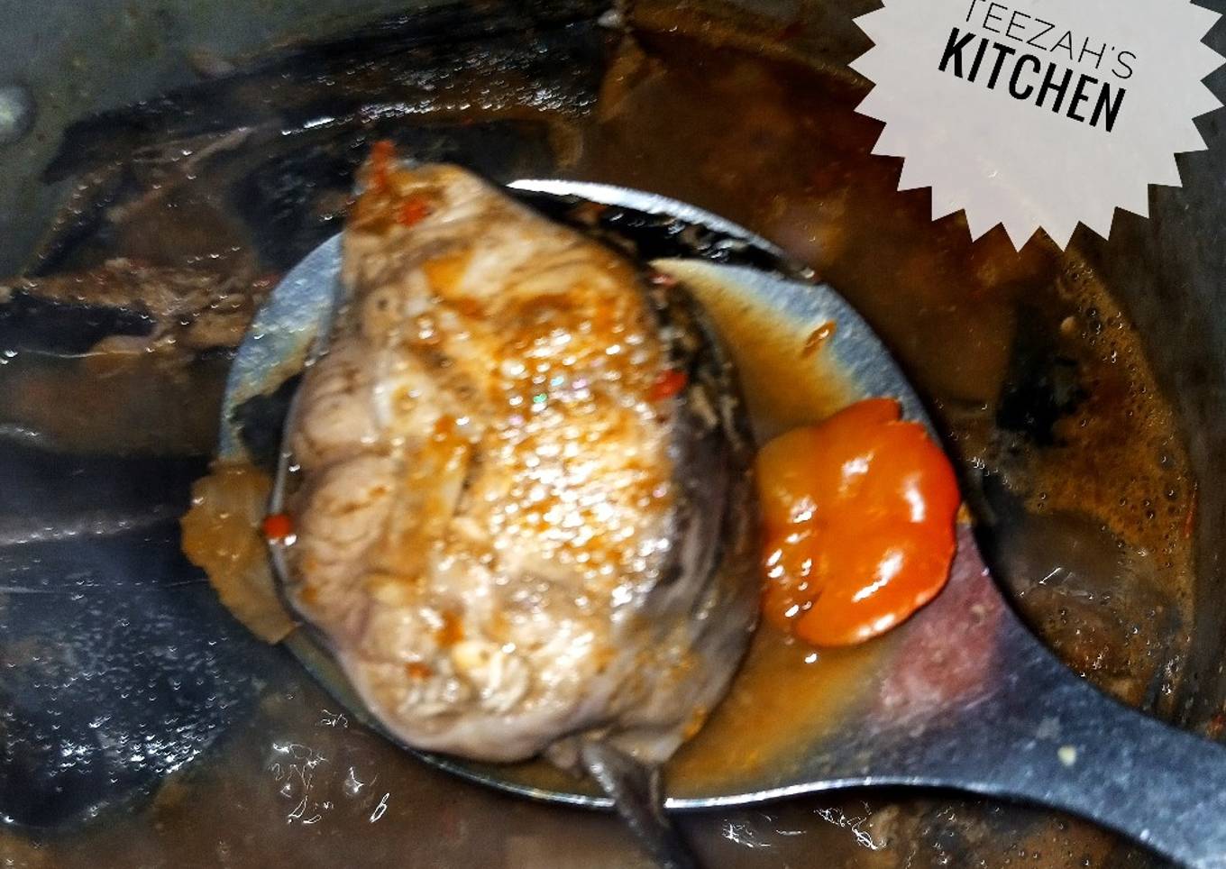 Farfesun kifi (cat fish pepper soup)