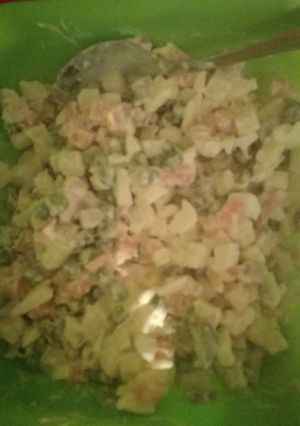 Francia saláta recept fotója