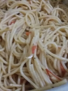 A picture of Fried spaghetti.