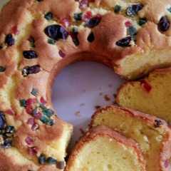 A picture of Vanilla Butter Cake.