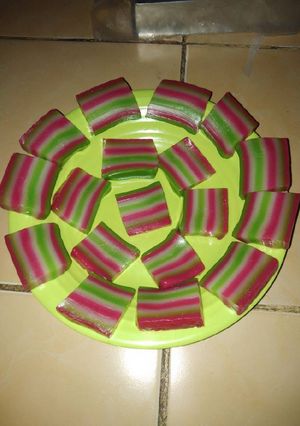 Foto resep Kue pepe sagu lapis