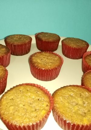 Una foto de Muffins de manzana-canela 😲