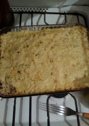 Una foto de Budín de coliflor de mamá