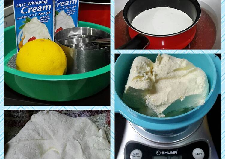 Bagaimana Menyiapkan Homemade Mascarpone Cheese Anti Gagal