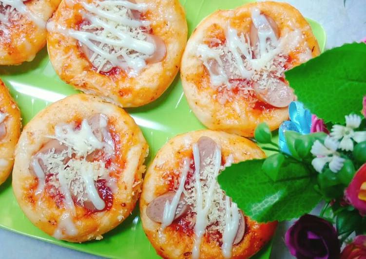 Pizza Mini Simple Tanpa Telur