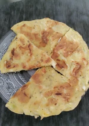 A picture of Cabbage Pancake.