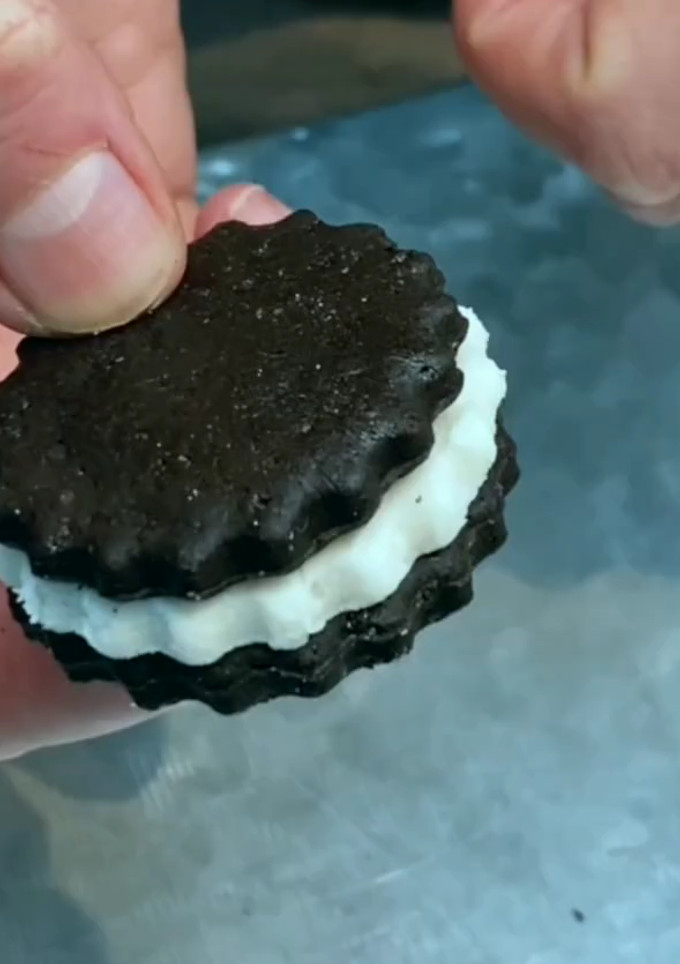 Una foto de Oreos caseras sin gluten