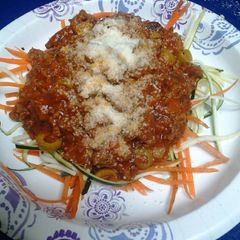 A picture of Confetti spaghetti.