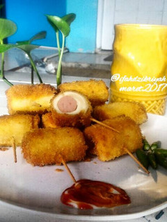 Foto resep Sosis selimut (hammer bread)