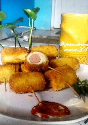 Foto resep Sosis selimut (hammer bread)