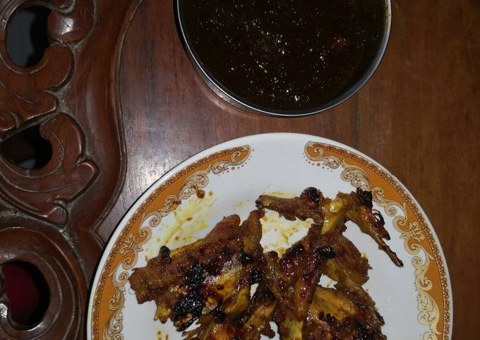 Ayam bakar teflon rumahan