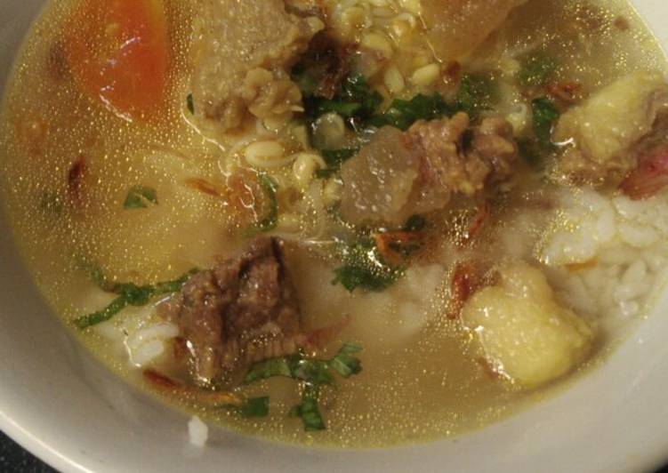 Soto Tetelan Daging Sapi