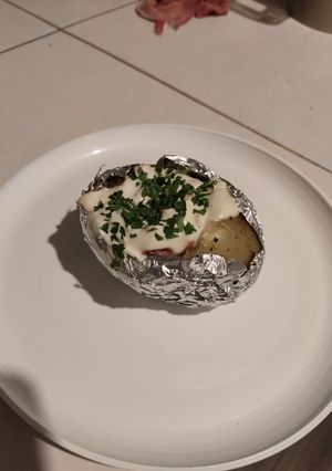 Una foto de Papa al horno (sin horno)